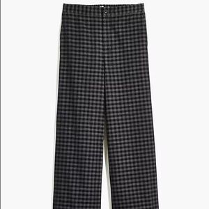 Madewell Ankle Pants in Checked Corduroy NWT